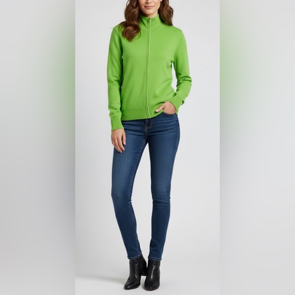 Talbots Full Zip Cardigan Sweater Size XP 12 - Picture 12 of 12